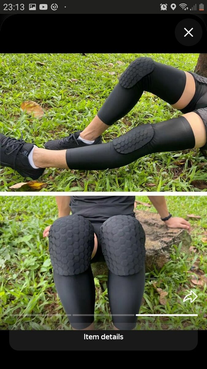 1pc Genouillères de compressio