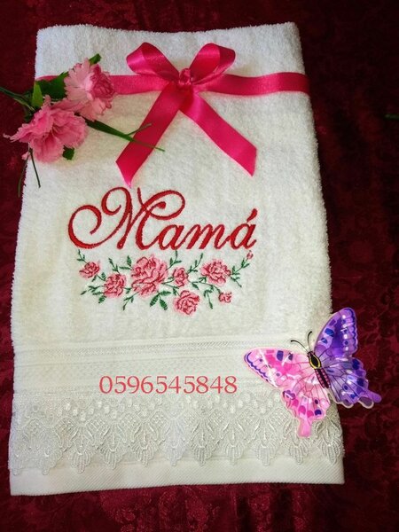 Serviettes personnalisées luxe