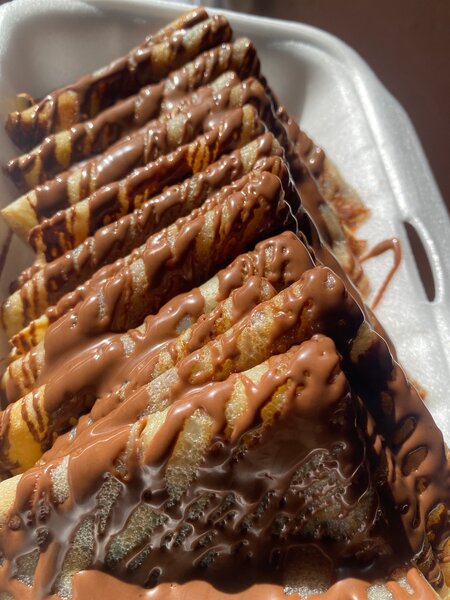 Crêpes au nutella gourmandes