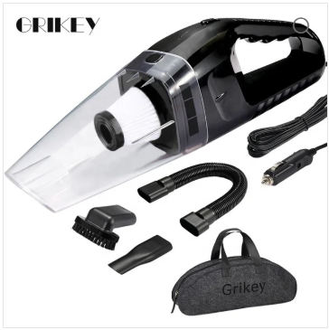 24V Handheld 120W Portable Vacuum Cleaner Powerful For Cleaning Car Truck Big Suction 4600P