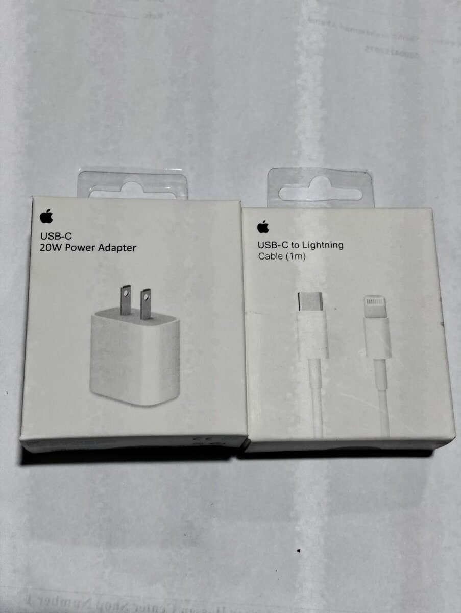 20w iphone cable and charger