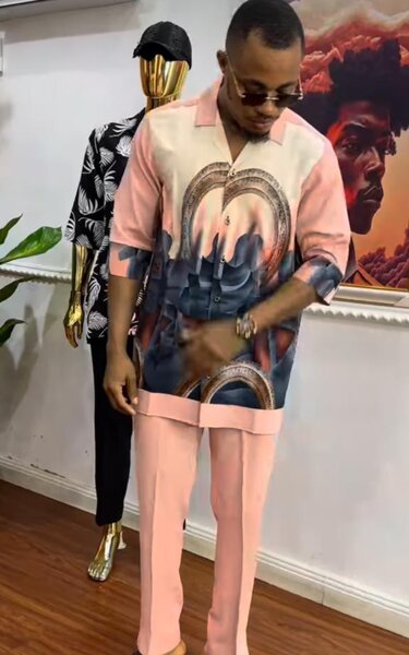 Completed kaftan wears