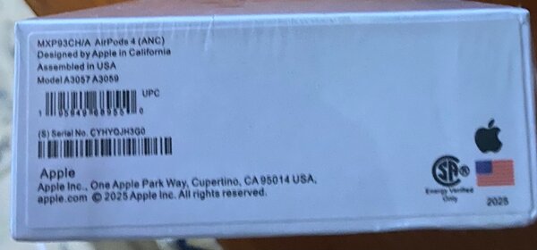 AirPods 4 avec Réduction Bruit