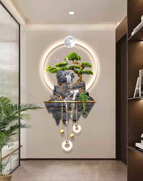 Décoration Murale Arbre Zen LED