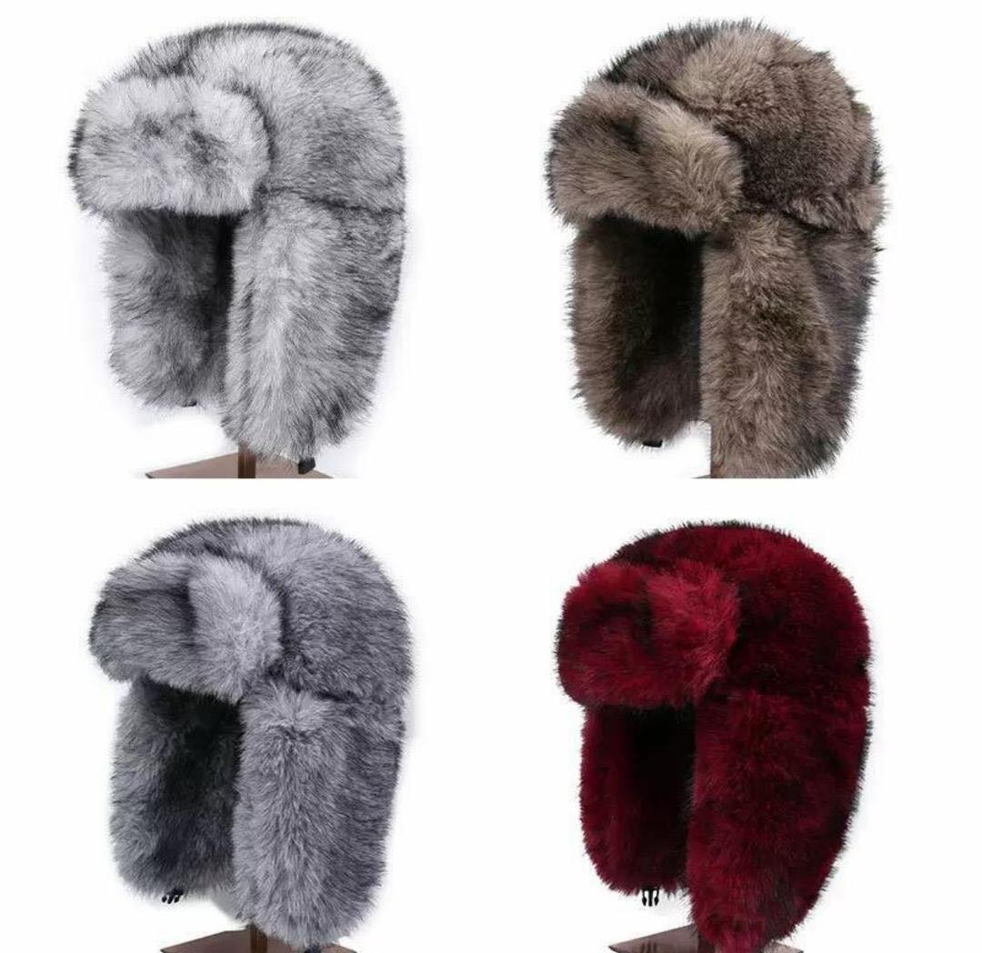 Chapka Russe en Fausse Fourrure