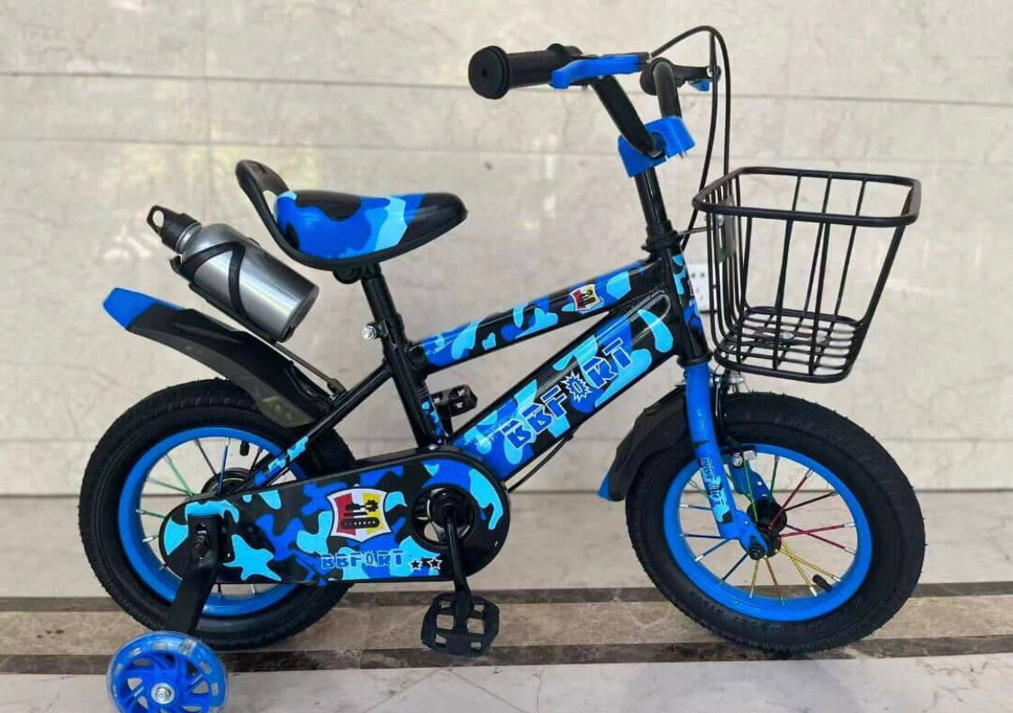 Vélo enfant camouflage robuste
