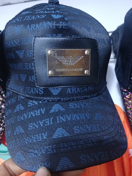 Casquette Armani Jeans Noir