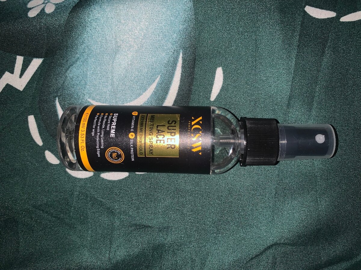 Spray teinté pour dentelle