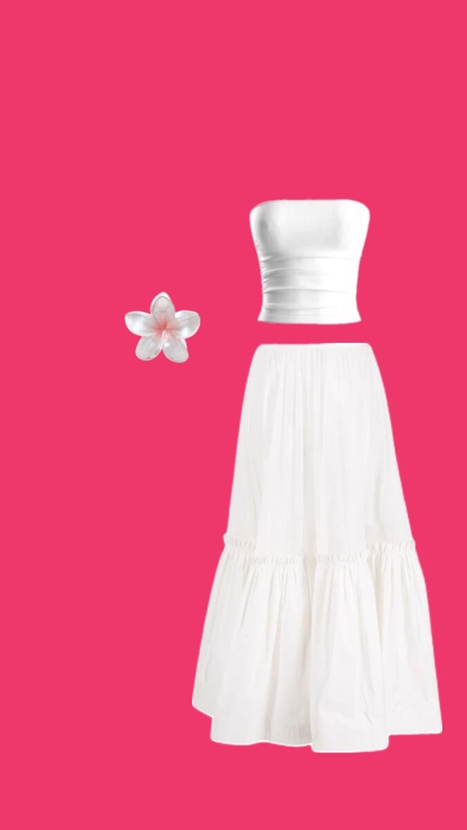 Ensemble jupe bohème