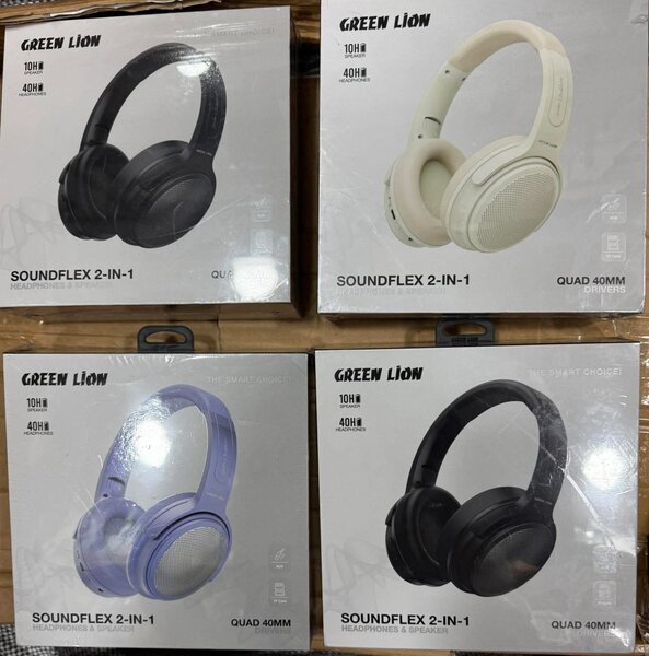 Casque Bluetooth Green Lion Soundflex 2-en-1