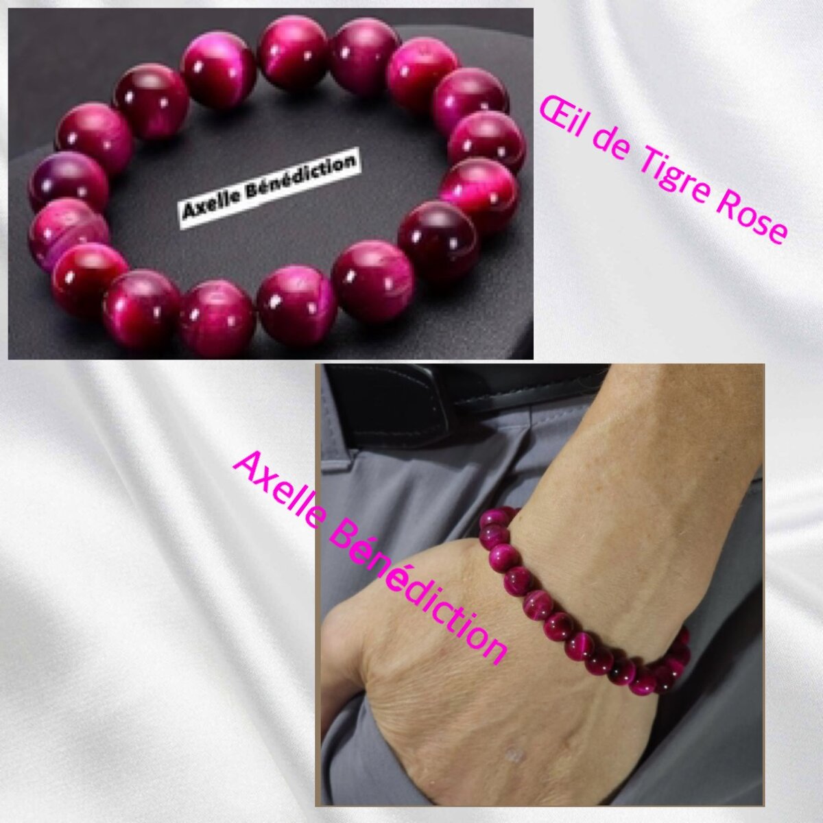 Bracelet Perles Oeil de Tigre