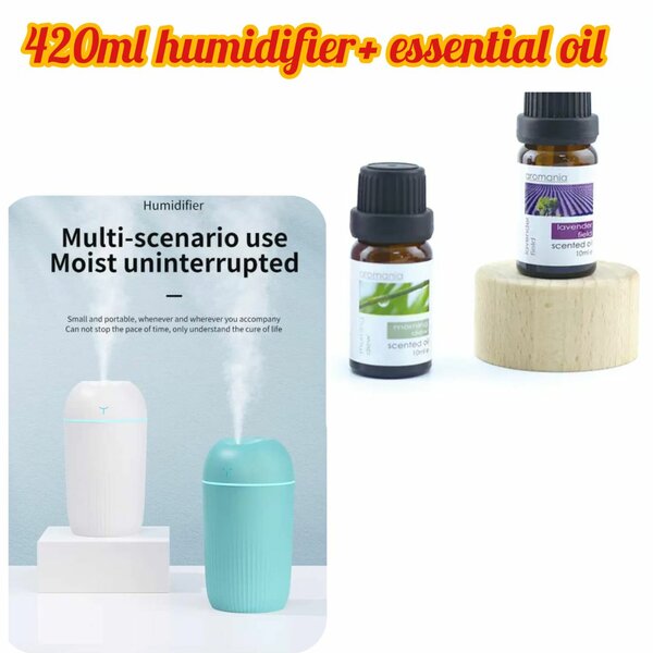 Humidifier with essential oil
