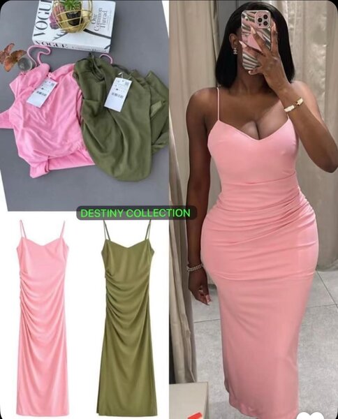 Robe Longue Épousant la Silhouette