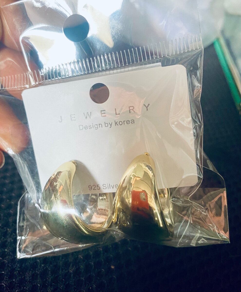 Boucles d'oreilles créoles dorées