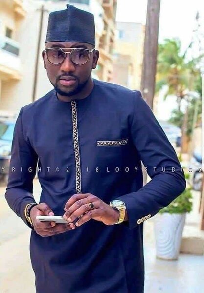 Ensemble Tunique Homme Manches longues.