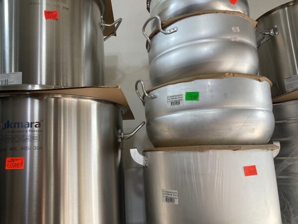 Мантышницы и большие кострюли