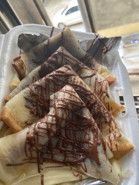 6 crêpe Nutella