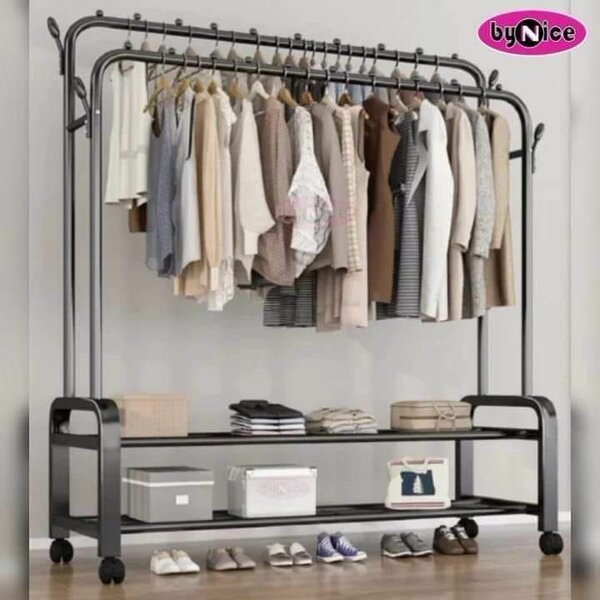 Double Big Stand Cloth Hanger