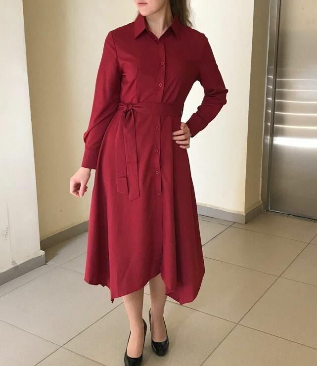 Платье рубашка новое