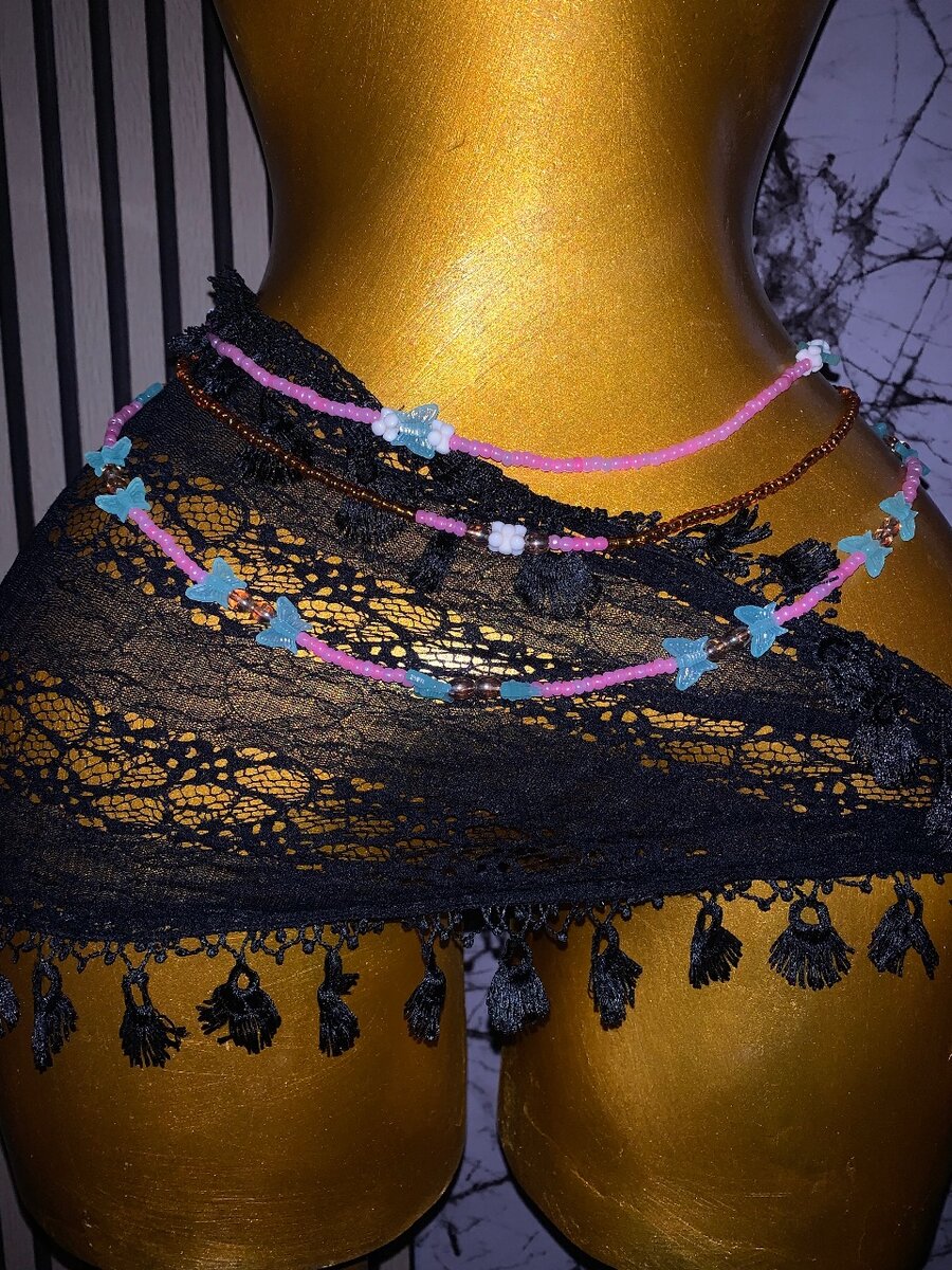 Ceinture Chaîne Bohème Papillon