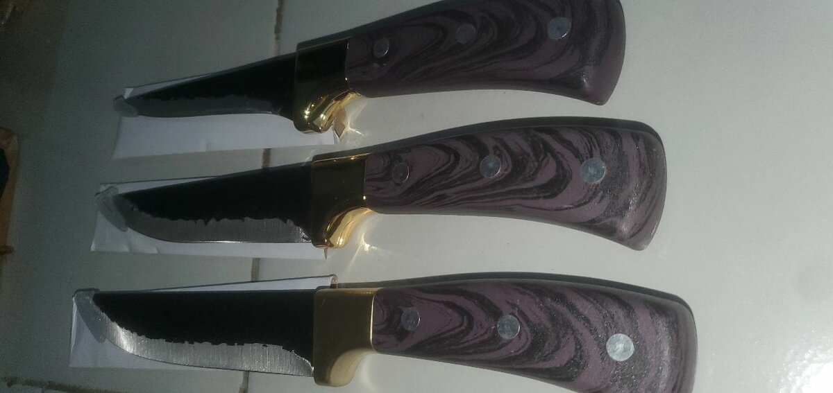 3 LOT DE COUTEAU CUISINE DU CHEF