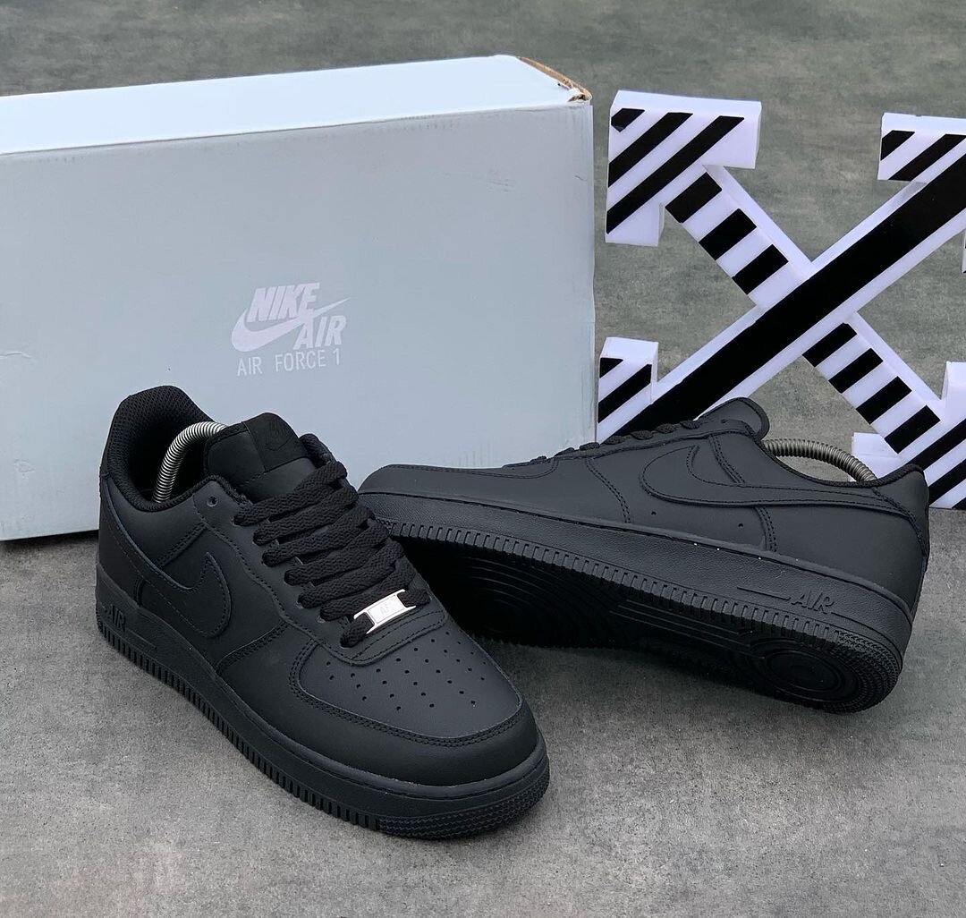 Nike Air Force 1 Noires