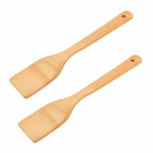 2in1set wooden laddles
