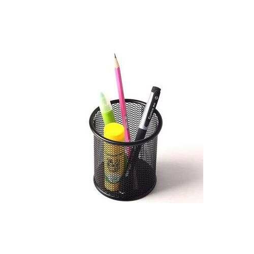 Porte-stylos en maille noir