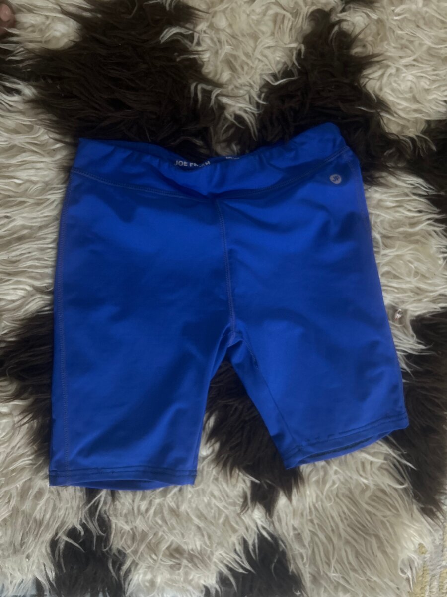 Shorts de sport femme bleu