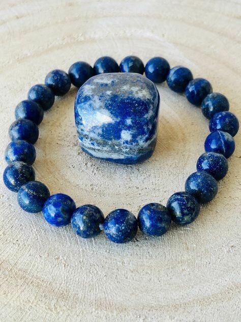 Bracelet en perles sodalite