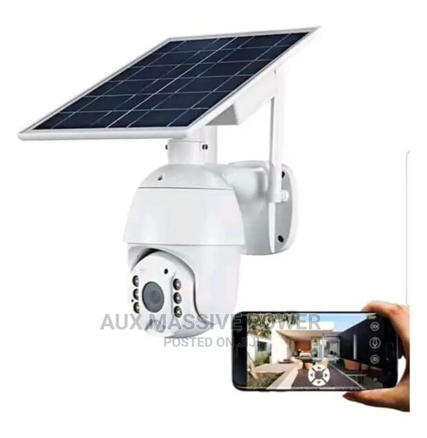 Wifi ptz solar camera