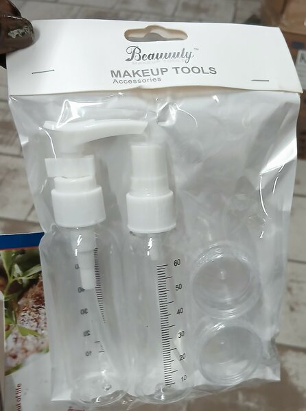 Set de bouteilles de voyage