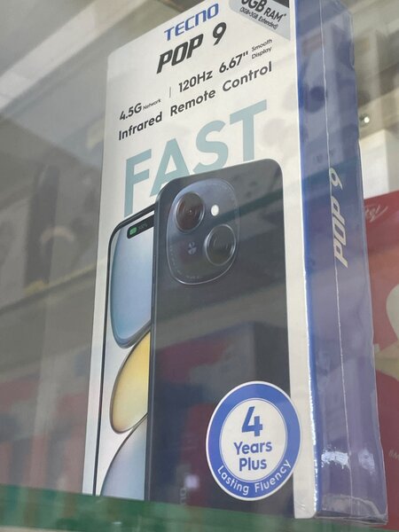 Tecno pop9 128 giga