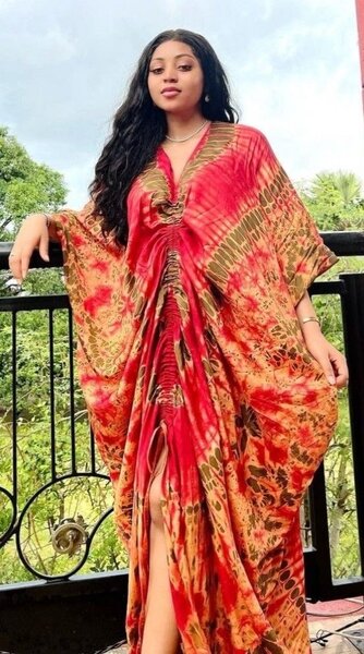 Robe maxi bohème élégante