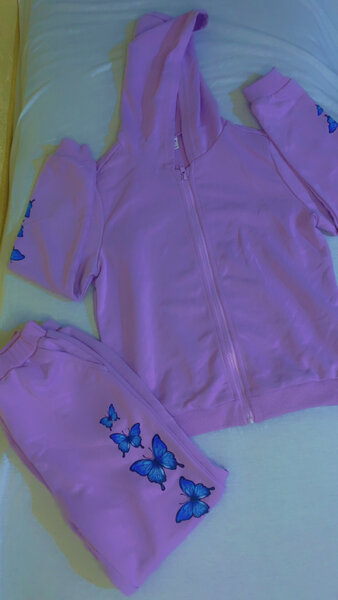 Ensemble fille papillon