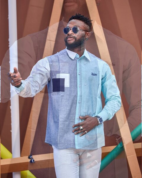 Chemise Homme Bicolore Élégante