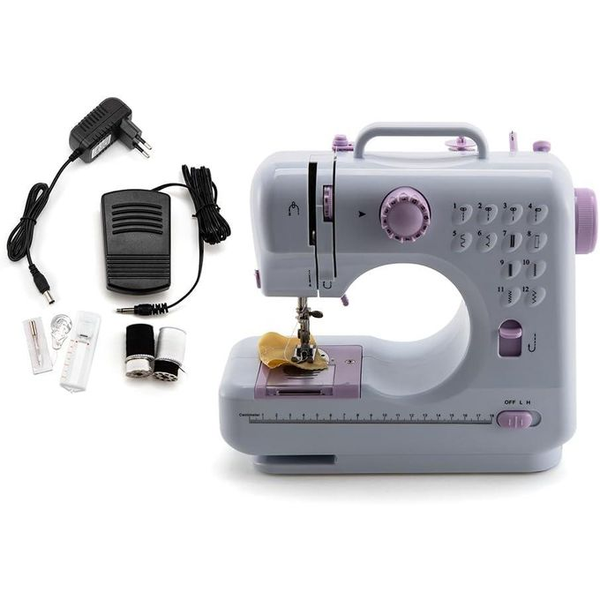 Mini machine à coudre et a Broder 12 points Electrique
