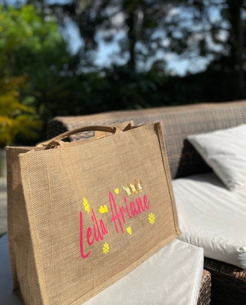 Sacs en jute personnalisés