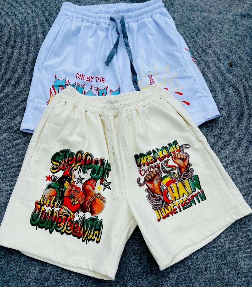 Shorts graphiques tendance