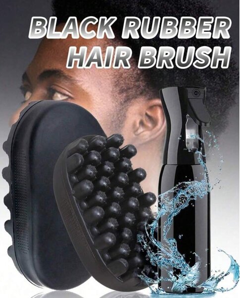 Brosse à cheveux en caoutchouc