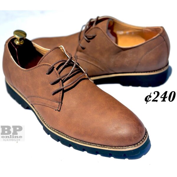 Brown fashion shoes