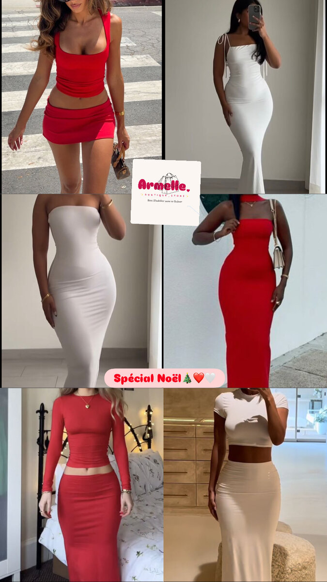 Robes élégantes moulantes