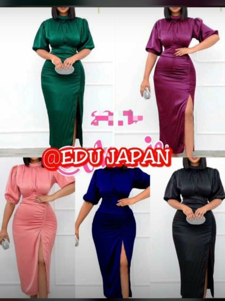 Robe élégante à manches longues