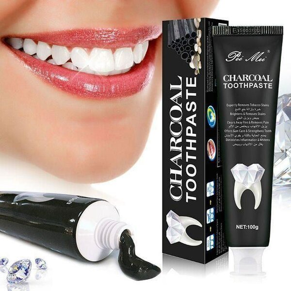 Dentifrice au charbon Pei Mei