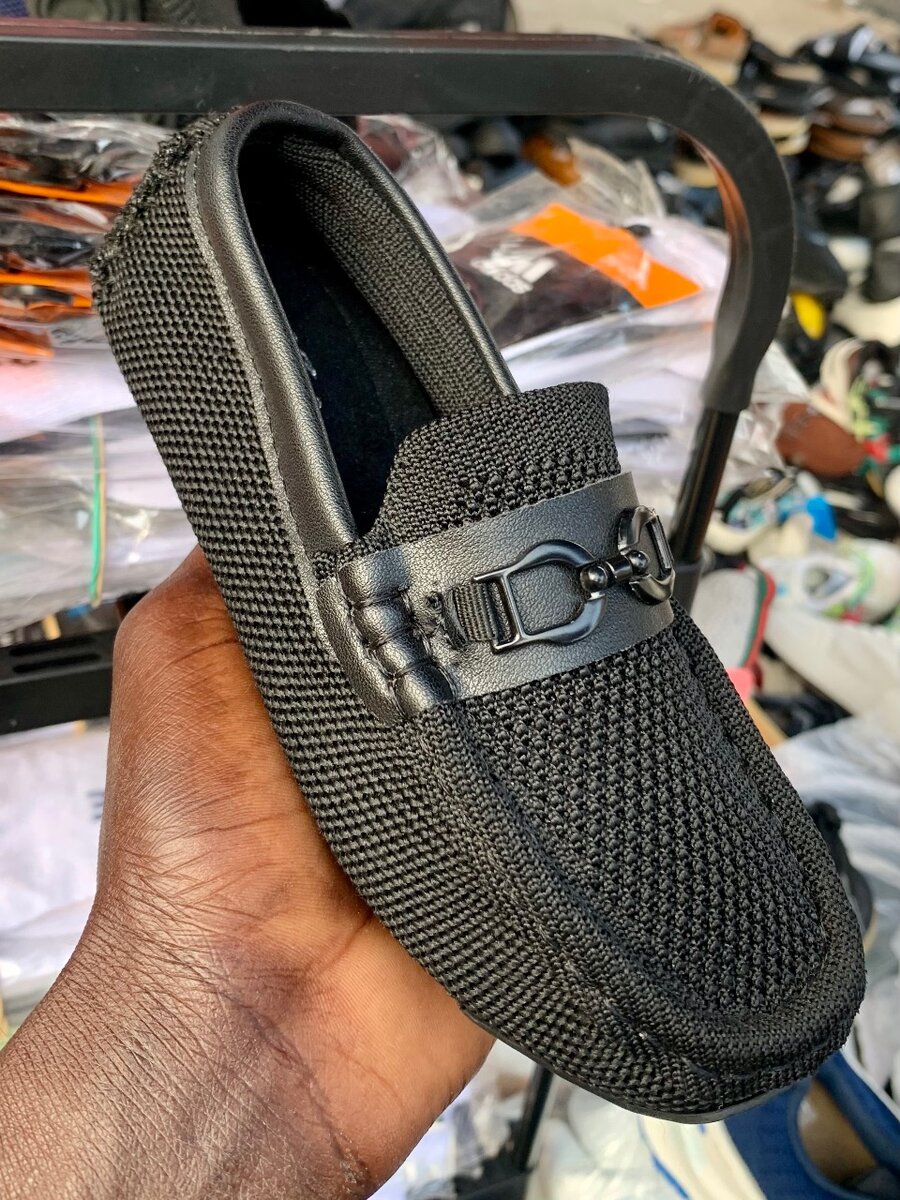 Mocassins en maille légers homme