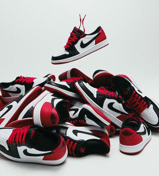 Baskets Lifestyle Rouge et Noir