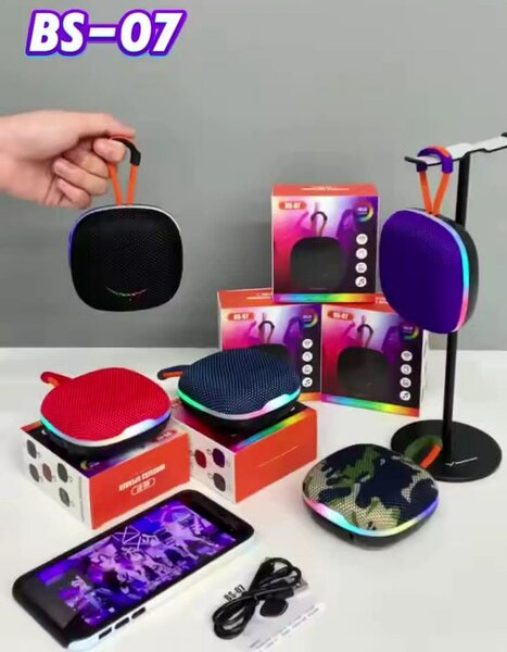 Enceinte Bluetooth LED Portable