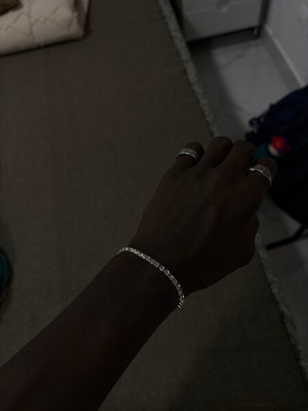 Bracelet en strass élégant