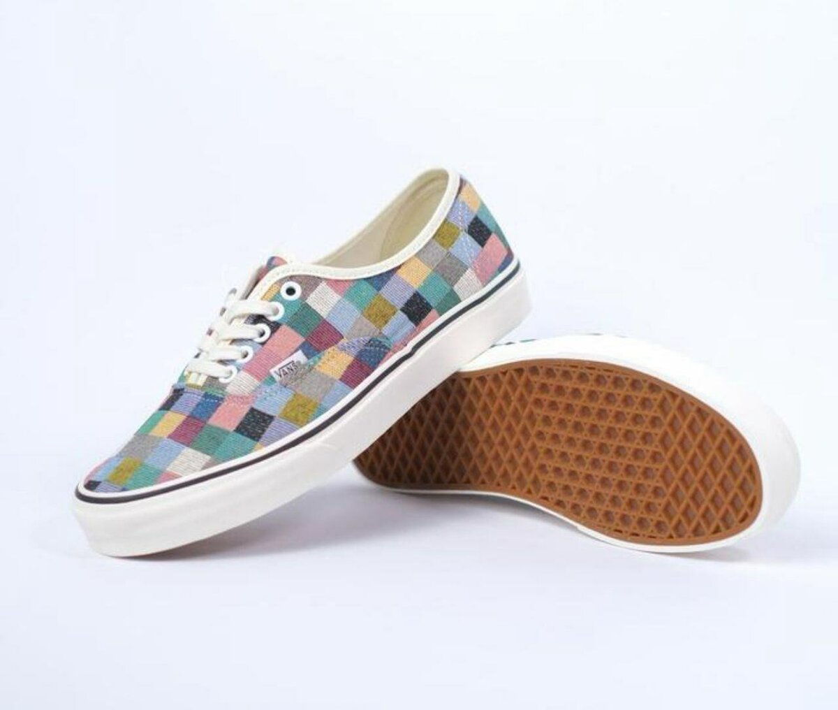 Vans  à carreaux colorés