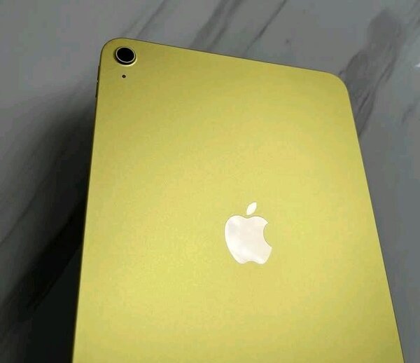 iPad jaune élégant